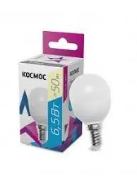 Лампа св/д Космос шар 10,5W Е14 840lm 3000К