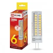Лампа св/д ASD/inHome G4 6W 3000К 540Lm 220V