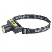 Фонарь Navigator NPT-H41-ACCU, налобный, 1Led 10W, 4реж