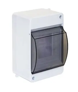 Бокс ЩРН-4 IP40 130х87х83 с прозр.дверцей Tyco