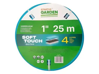 Шланг ПВХ арм. 4слоя 1" (25мм) 25м Startul Garden soft touch