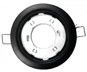 Свет-к Ecola Gх53 H4 38х106мм черный матовый