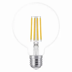 Лампа SmartBuy шар G95 16W Е27 2700К филамент