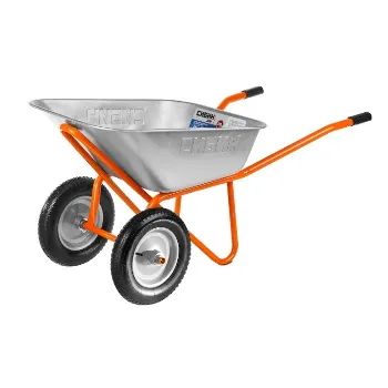Тачка садово-строительная 1 кол 120л 200кг усиленная 68918