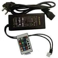 Моноблок (контроллер+блок питания) 72W 12V 6А для RGB ленты с ИК пультом