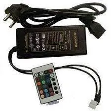 Моноблок (контроллер+блок питания) 72W 12V 6А для RGB ленты с ИК пультом