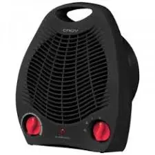 Тепловентилятор Engy EN-509 черный 2000W, спирал.нагрев, 3реж, ручка