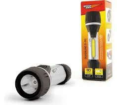 Фонарь Яркий Луч S-110 SilverLine, Led 110/60lm+боковой COB 100/50lm, 4реж, 2хАА