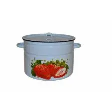 Кастрюля эмалированная 12,5л с крышкой