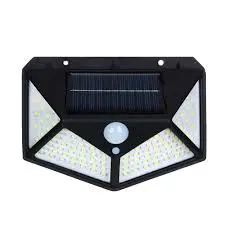 Светильник настенный на солн.батарее датч.движ, 100Led, 800мАч