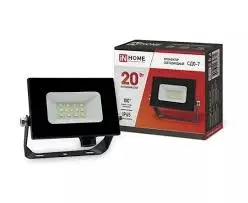 Прожектор ASD/in Home 20W 1800lm 6500K СДО-7 черный IP65