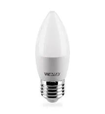 Лампа св/д Wolta свеча 7,5W 625lm Е27 6500К C37
