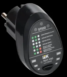 Тестер розеток ST02D IEK