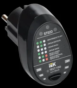 Тестер розеток ST02D IEK