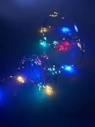 Гирлянда на елку Feron 10 веток по 2м 200LED 4хАА