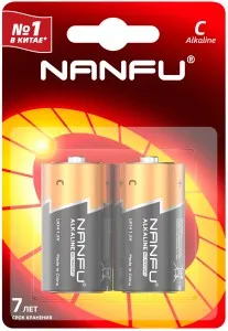 Элемент питания Nanfu LR14 1,5V алк
