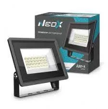 Прожектор NEOX 200W 20000lm 6500K ДДО-8 черный IP65