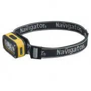 Фонарь Navigator NPT-H43-ACCU, налобный, 2 Led х 3W