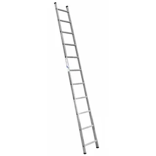Лестница приставная 1*11 ступеней алюминиевая 3,09м