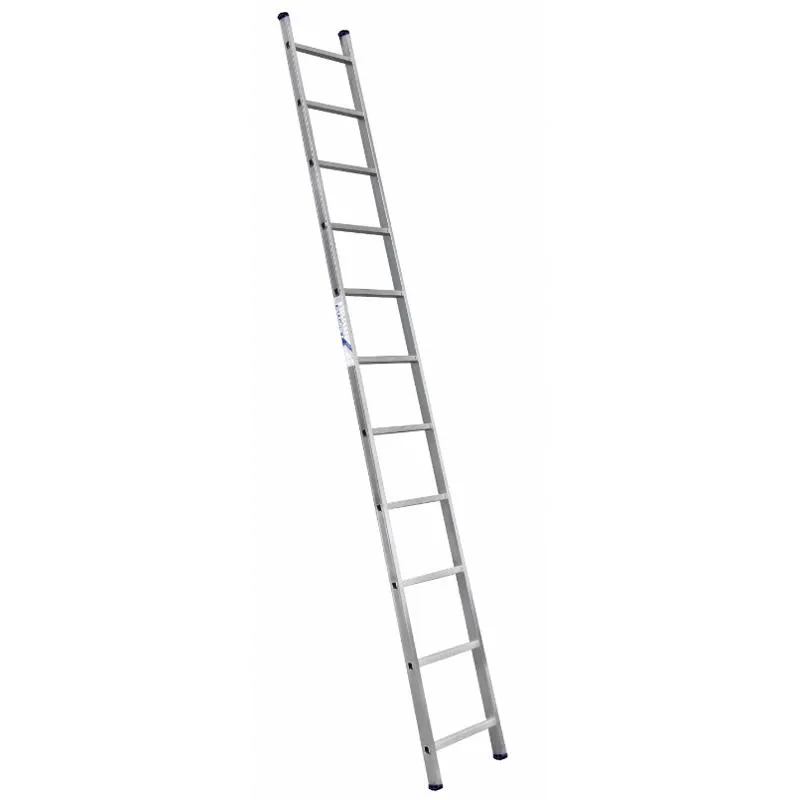 Лестница приставная 1*11 ступеней алюминиевая 3,09м