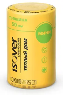 Утеплитель Изовер Теплый дом Твин-Мини-50 (50*610*8200) рулон