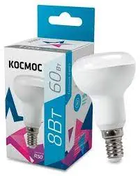Лампа-рефлектор св/д Космос R50 8W Е14 4500К
