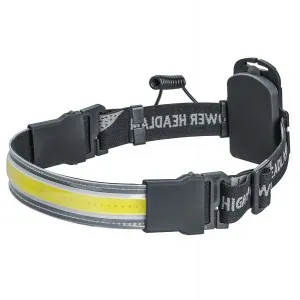 Фонарь Navigator NPT-H34-3ААА, налобный, 1Cob 7W, 3 режима