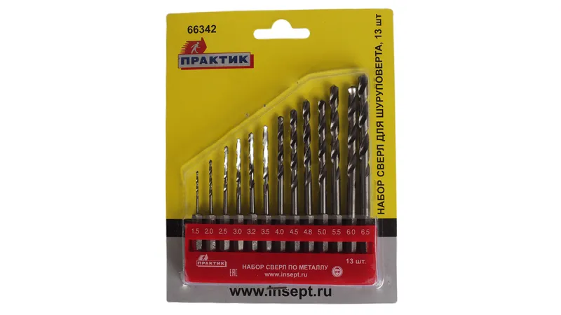 Набор сверл д/шуруповерта Практик 13шт. 66342