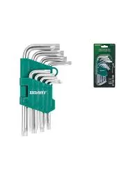 Набор ключей TORX-профиль 9пр.(Т10-Т50)