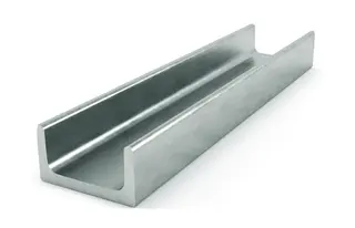 Швеллер алюм. 10х10х10х1,2 1м