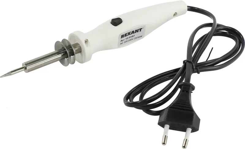 Паяльник-выжигатель 20/50W 220V 21 насадка Rexant