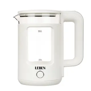 Чайник Leben 1850W 1,8л, пластик+стекло