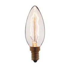 Лампа накаливания 60W Е14 свеча