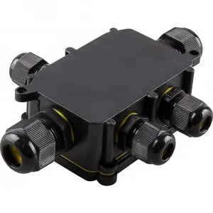 Коробка IP68, 140х100х38, 5 гермовводов, Stekker LD525