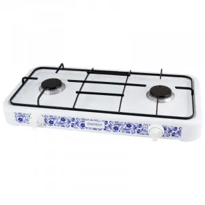 Плита газовая Energy 2 конфорки (2х3200W) EN-002 белая