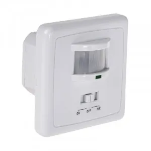 Датчик движения встраиваемый, 160°, 300-1200W, до 9м, Rexant