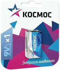 Элемент питания Космос "крона" 6LR61 9V