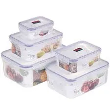 Емкости для продуктов 5 шт в наборе (0,3л, 0,6л, 1,2л, 2,0л, 3,0л) F147-2610-5