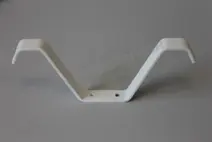Держатель д/велосипедов белый 25*80*50*80*2,5*4