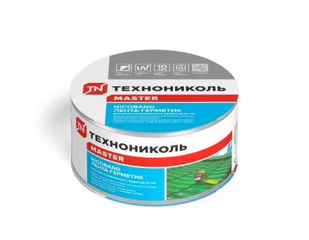 Лента самокл.10мх7,5см NICOBAND серебро