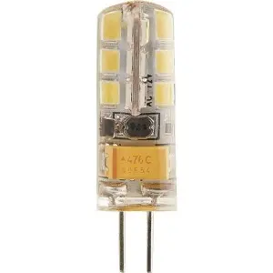 Лампа св/д 12V Feron G4 3W 2700К силикон 38х11 ПОД 0