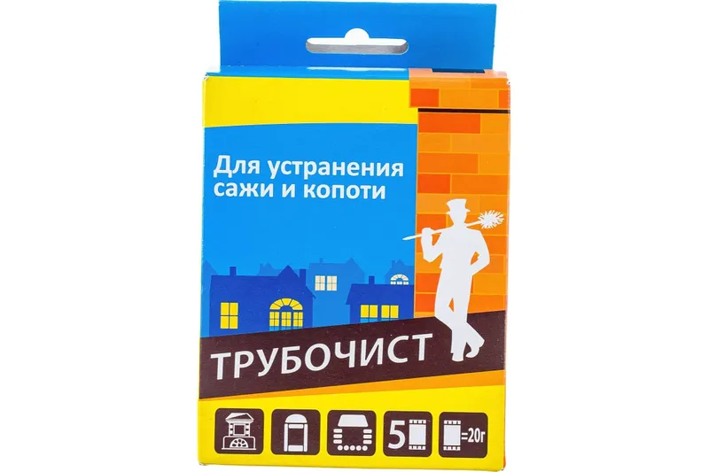 Средство д/устранения сажи Трубочист 30гр.