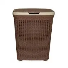 Корзина для белья 60л Violet коричневая