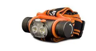 Фонарь Яркий Луч YLP PANDA 2R налобный 2хCREE XP-G3, 800lm, 5реж, 2600mAh, встр.ЗУ