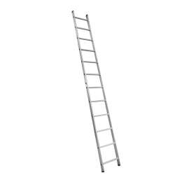 Лестница приставная 1*12 ступеней алюминиевая