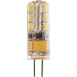 Лампа св/д 12V Feron G4 3W 4000К силикон 38х11