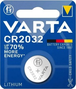 Элемент питания VARTA "таблетка" CR2032 3V лит