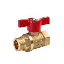кран шаровой ПСМ 1/2" вн/нар ручка-бабочка