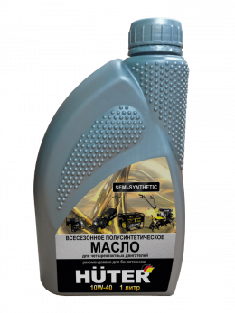 Масло 4Т Huter 1k 10W-40 полусинтетика