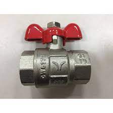 Кран шаровой PRO AQUA  3/4" вн/вн ручка-бабочка